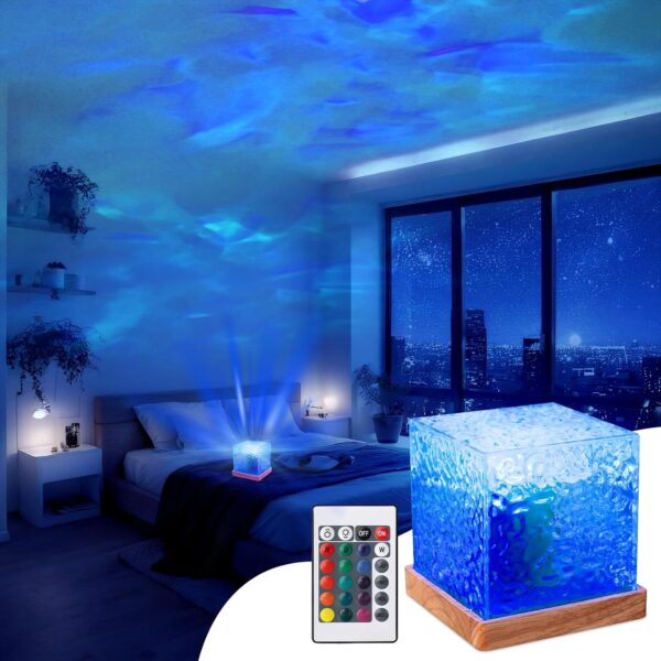 Water Waving Projector Lamp with Water Waving Effects